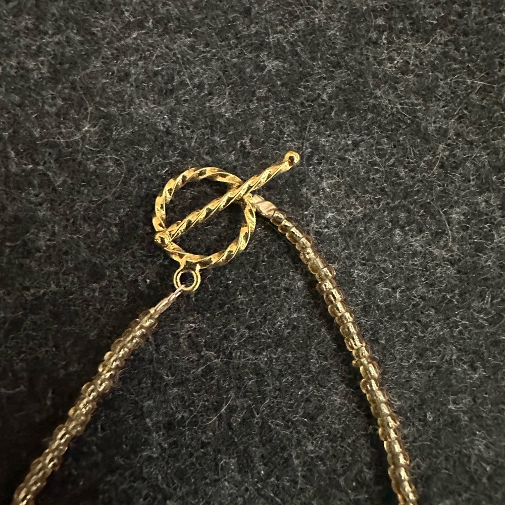 Hand Made Beaded Choker - Picture 3 of 3